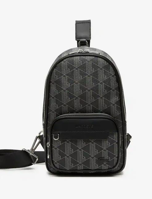 Sac près du corps homme Lacoste The Blend avec imprimé monogrammé Lacoste