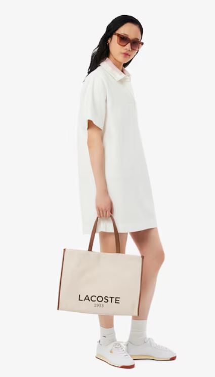 Grand sac cabas  Lacoste Héritage Canvas