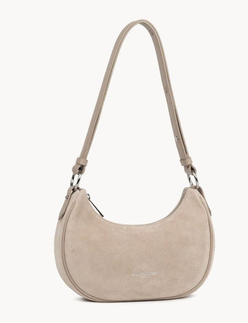 Petit sac besace LANCASTER Suède Fabriqué en Italie