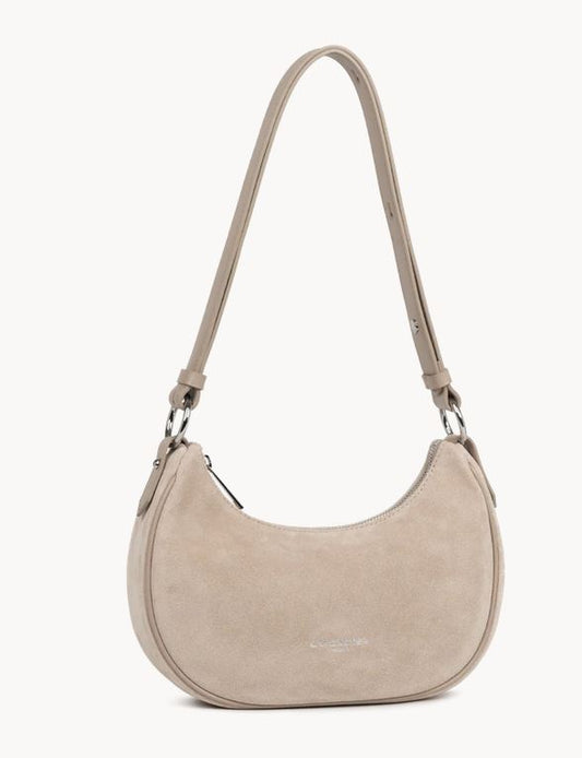 Petit sac besace LANCASTER Suède Fabriqué en Italie