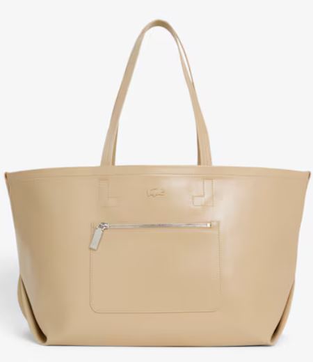 Grand sac cabas Lacoste Lite brillant