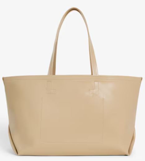 Grand sac cabas Lacoste Lite brillant