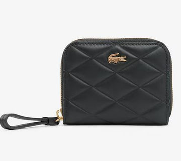 Petit porte-monnaie Crocodelle en cuir Lacoste