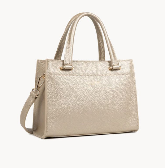Petit sac à main Foulonné Double DAILY Fabriqué en France LANCASTER