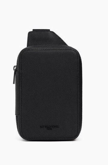 Sacoche sling en cuir signature T Emile LE TANNEUR
