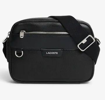 Sac reporter Ossian en cuir Lacoste