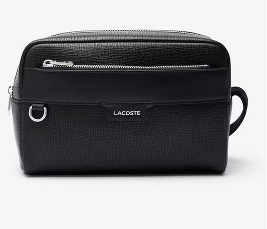 Trousse de toilette Ossian en cuir Lacoste
