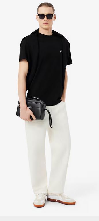 Trousse de toilette Ossian en cuir Lacoste